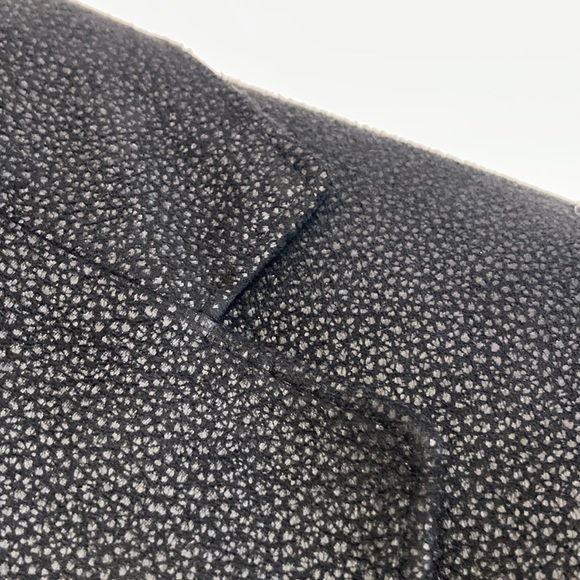 Coppley Sport Coat Mens 40R Black Faux Suede Velvet Blazer Bachelor Party Vegas - Picture 6 of 15